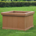 High Quanlity Wood Plastic Composite /WPC Flower Box 600*600*390